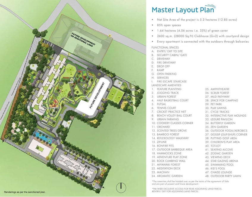 Godrej Park Retreat Master Plan